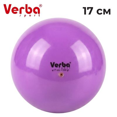 VERBA Sport Gymnastic ball Juniors 17 cm monochrome. (Lilac)