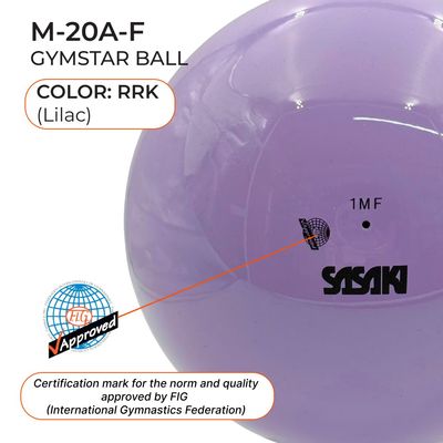 SASAKI 18.5 cm Gymnastic ball Seniors M-20A FIG (RRK)