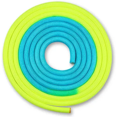 INDIGO RG Weighted Rope 165g, Bicolor 3 m,  Yellow-Blue