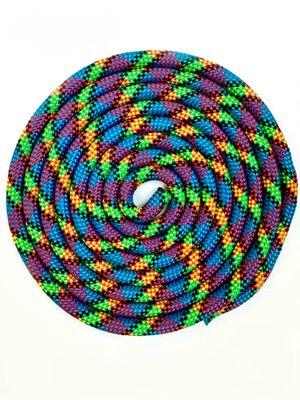 Gracia CARAMEL Rope Turquoise-Pink-Yellow-Black, 3 m