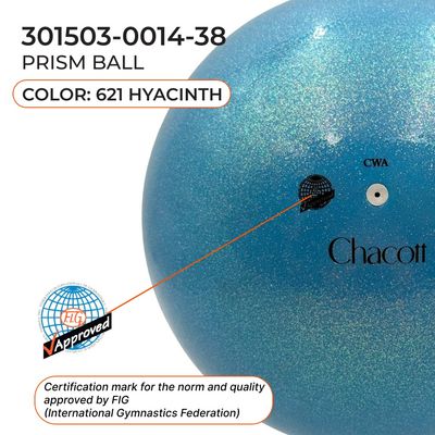 CHACOTT 18.5 cm Prism Ball Seniors 301503 0014-98 FIG Hyathince (621)