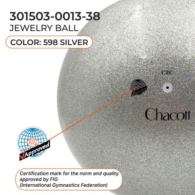 CHACOTT 18,5 cm Jewelry Ball Seniors 3015030013-98 FIG Silver (598)