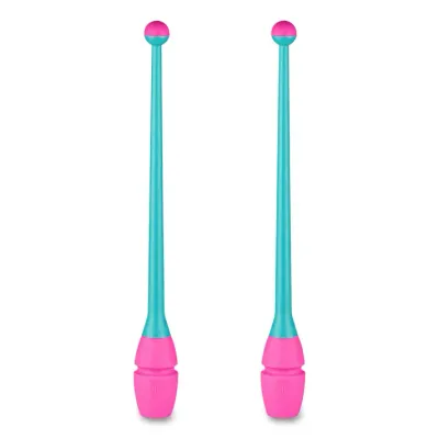 INDIGO Rubber club Juniors, 36 cm. Connectable, combined АВ233R IN017 (Taiwan), Turquoise-Pink