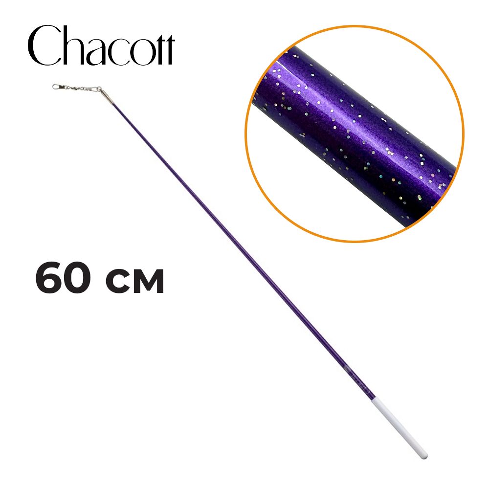 CHACOTT 60 cm Holographic Stick Seniors, Purple  301501 0002-98 (577)