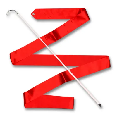 INDIGO Ribbon with stick 4m, Red*