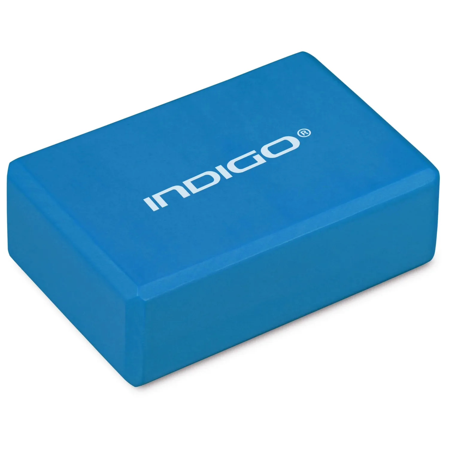 INDIGO EVA Foam and Lightweight Non-Slip  Block 22.8x15.2x7.6 cm (Blue)