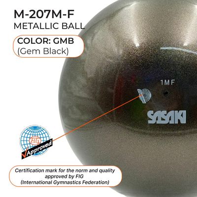 SASAKI 18.5cm Metallic Ball Seniors M-207 M FIG (GMB)