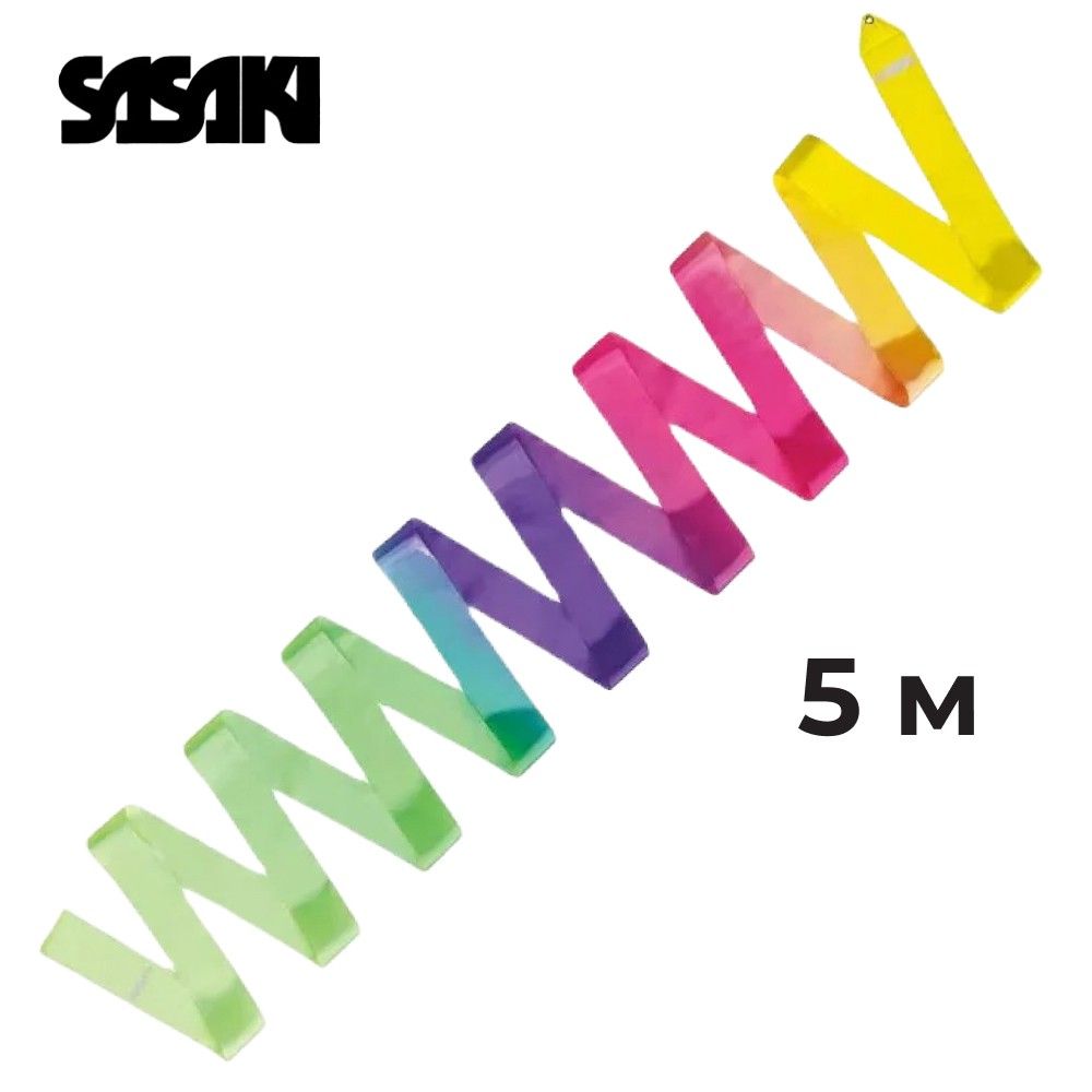 SASAKI Gymnastic ribbon 5 m MJ-715AG (AGx027) FIG