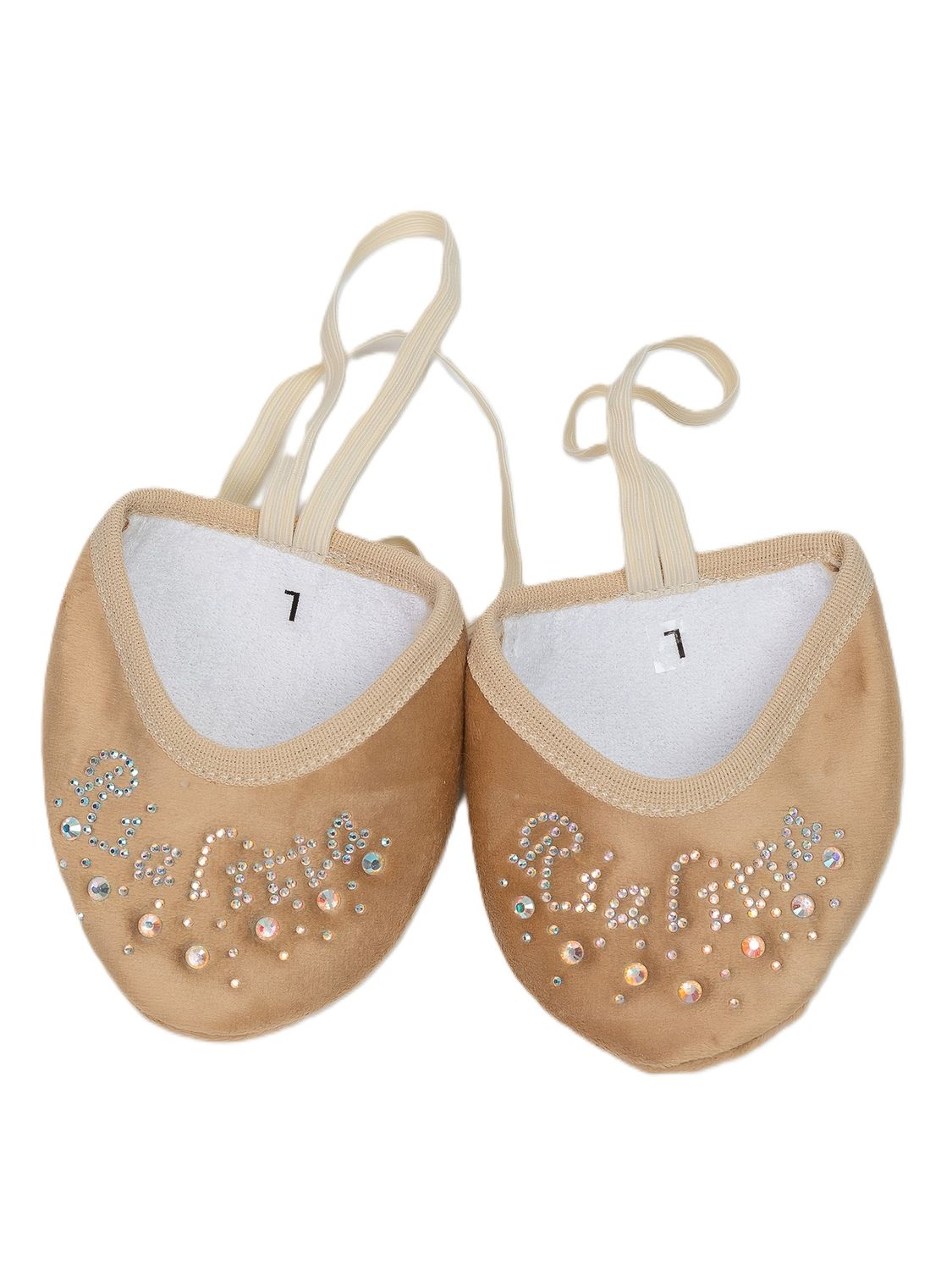 Rialitta CLASSIC Half Shoes, 100% Microfiber with crystals (33-41)*