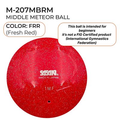 SASAKI Gymnastic ball 17 cm Juniors Meteor M-207 BRM (FRR)