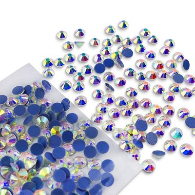 Coldfix Rhinestones Crystal AB, Hologram  ss-30  (288 pcs)*