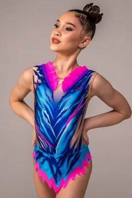 GF Leotard "Rolling Thunder" 36 (141-146cm)*