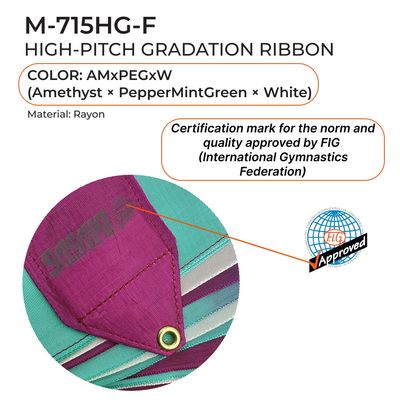SASAKI FIG Gymnastic ribbon 5 m MJ-715HG FIG (AMxPEGxW)