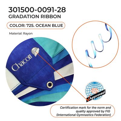 CHACOTT GRADATION Gymnastic ribbon 5 m 301500 0091-28 FIG (725)