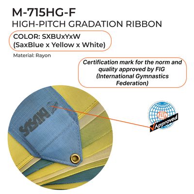 SASAKI FIG Gymnastic ribbon 5 m MJ-715HG FIG (SXBUxYxW)