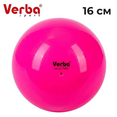 VERBA Sport Gymnastic ball 16 cm Juniors monochrome (Pink Neon)
