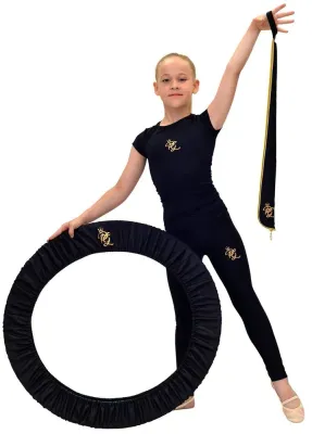 "PRINCESS of GYMNASTICS" Hoop case M-XL (Black)