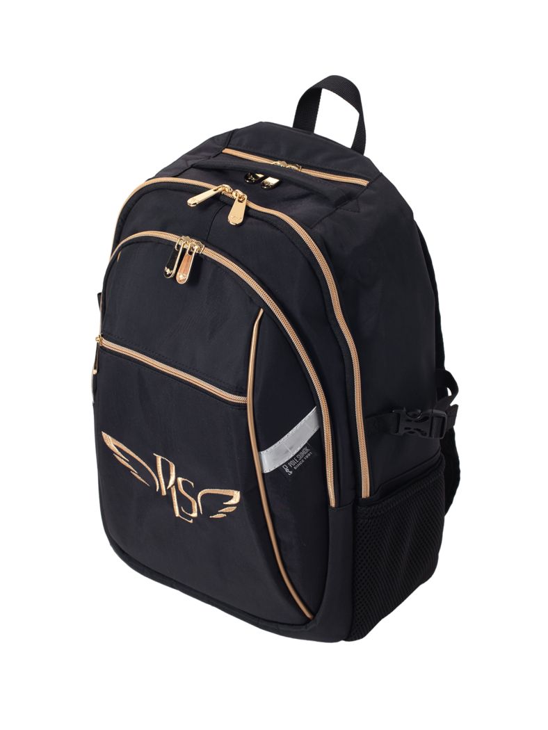 P.L.S "Champion" Gymnastics Backpack, Gold Embroidery (L)