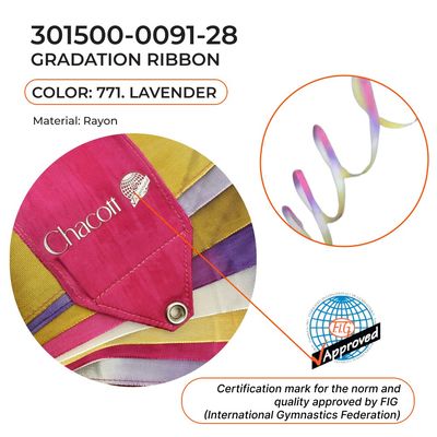 CHACOTT GRADATION Gymnastic ribbon 5 m 301500 0091-28 FIG (771)