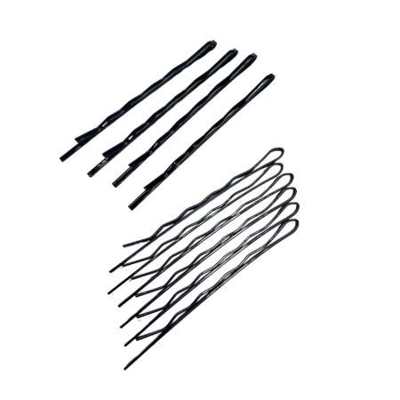 BALLETKIDS Black thin bobby pins, Black (4,5cm)