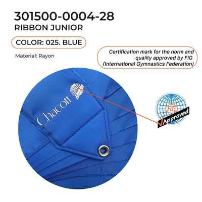 CHACOTT Gymnastic ribbon 5 m 301500 0004-98 FIG (025) Blue