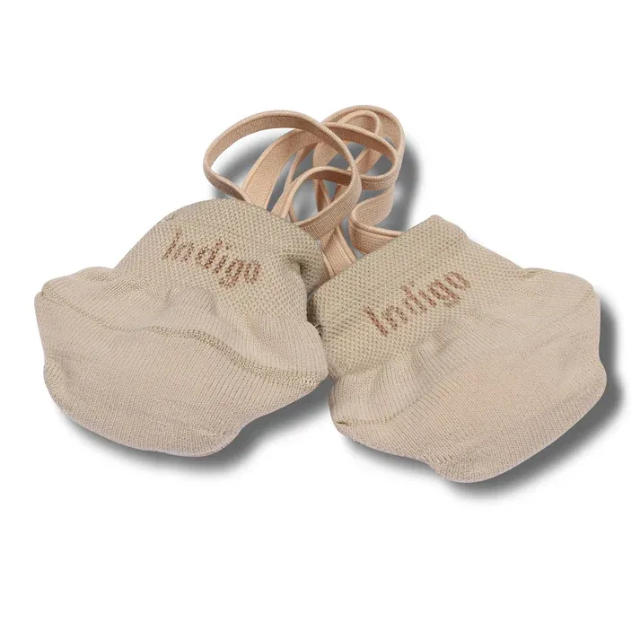 INDIGO Toe Socks SM-082, Beige (26-28)