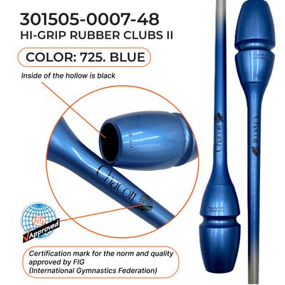 CHACOTT Rubber club 41 cm Junior Hi-Grip ll, 301505 0007-48 FIG, Blue (725)