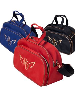 P.L.S "Tiffany" Gymnastics Bag, Gold Embroidery, Red*