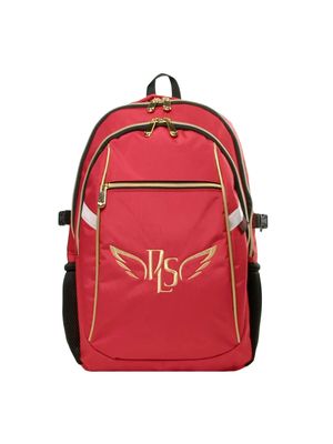 P.L.S "Champion-2" Gymnastics Backpack, Gold Embroidery (L) Red*
