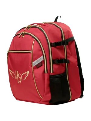 P.L.S "Champion Maxi" Gymnastics Backpack, Gold Embroidery (L) Red*