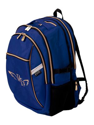 P.L.S "Champion-2" Gymnastics Backpack, Gold Embroidery (L) Blue*