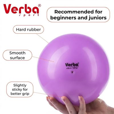 VERBA Sport Gymnastic ball 16 cm Juniors monochrome (Lilac)
