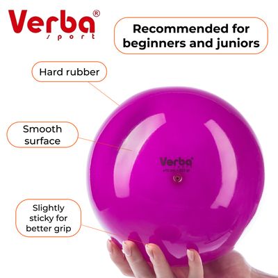 VERBA Sport Gymnastic ball 16 cm Juniors monochrome (Violet)