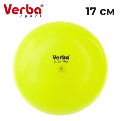 VERBA Sport Gymnastic ball 17 cm Juniors monochrome (Lemon)