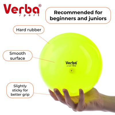 VERBA Sport Gymnastic ball 17 cm Juniors monochrome (Lemon)