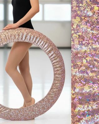RG Hoop cover Pink-Hologram, Free size (60-90cm)*