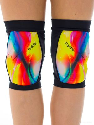 RIALITTA knee pads Biflex "Abstract" (S-L)*
