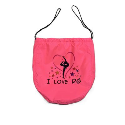 RG Ball case "I LOVE RG" Pink Neon