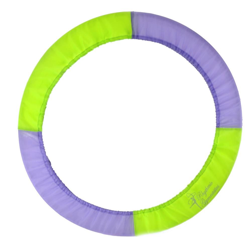 RG Hoop cover C-1962, Free size, Lime-Lilac (60-90cm)