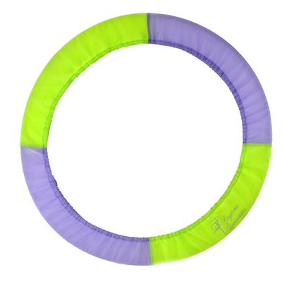 RG Hoop cover C-1962, Free size, Lime-Lilac (60-90cm)