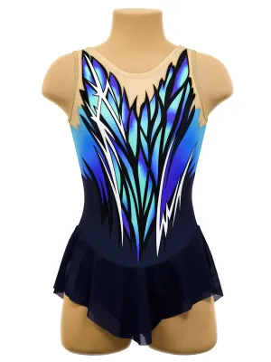 RG Leotard "Azura" w/o rhinestones (134-140cm)*