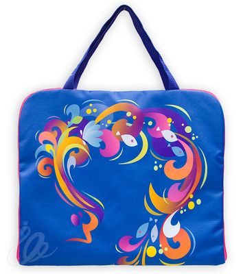 BECAR RG Leotard case, Sublimated, Colored Blue (46x76cm)