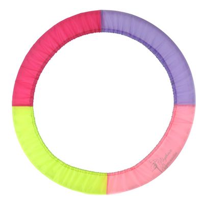 RG Hoop cover C-1962, Free size, Pink-Lime-Lilac (60-90cm)