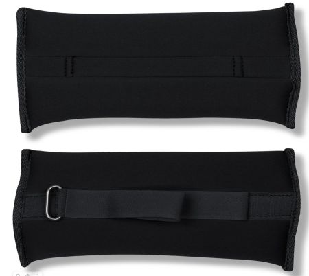 INDIGO Arm/leg weights 1 kg neoprene SM-262, Black