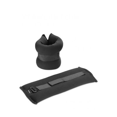 INDIGO Arm/leg weights 1 kg neoprene SM-262, Black