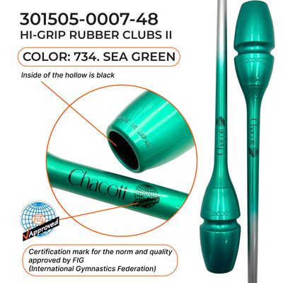 CHACOTT Rubber club 41 cm Junior Hi-Grip ll, 301505 0007-48 FIG, Sea Green (734)