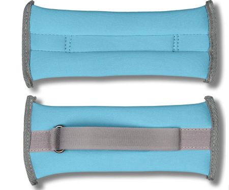 INDIGO Arm/leg weights 1 kg neoprene SM-262, Light Blue