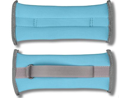 INDIGO Arm/leg weights 1 kg neoprene SM-262, Light Blue