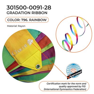 CHACOTT GRADATION Gymnastic ribbon 5 m 301500 0091-28 FIG (796)