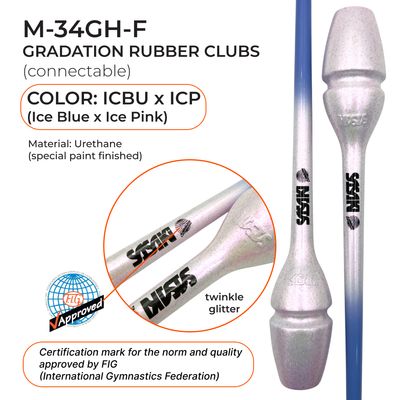 SASAKI Rubber club 44 cm Seniors M-34 GН-F high-grade FIG (ICBUxICP)